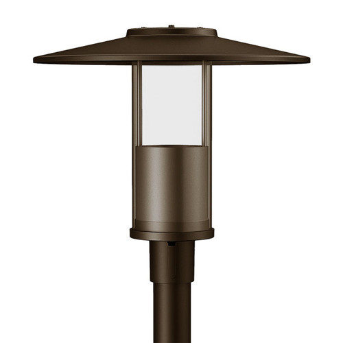 Westgate GPH-12-40W-MCTP-BR Top-Hat Garden Post-Top Selectable 12/20/30/40W 30/40/50K, 2-3/8 Poles, 85D Beam, Br | Westgate at lightingandsupplies.com