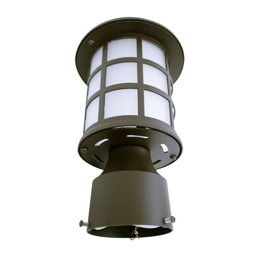 Westgate PML-V-MCT-ORB 8In Round Pier-Mount Light 12W 3CCT, Orb | Westgate at lightingandsupplies.com