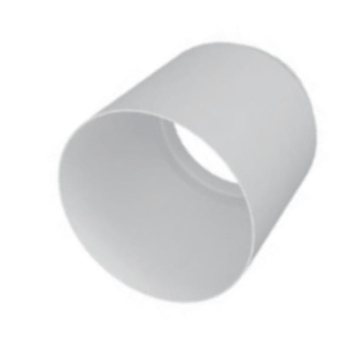 Green Creative Snoot for Orbit Series LED Track Light, Large, White | ORB/ACC/L/SN/WH | Green Creative at lightingandsupplies.com