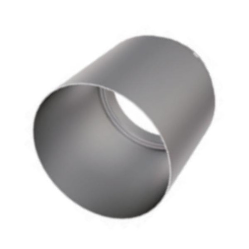 Green Creative Snoot for Orbit Series LED Track Light, Large, Silver | ORB/ACC/L/SN/SV | Green Creative at lightingandsupplies.com