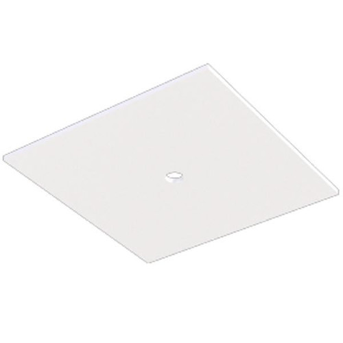 Square - White - J-type | TRK/COVPLATE/WH | Green Creative | Green Creative at lightingandsupplies.com