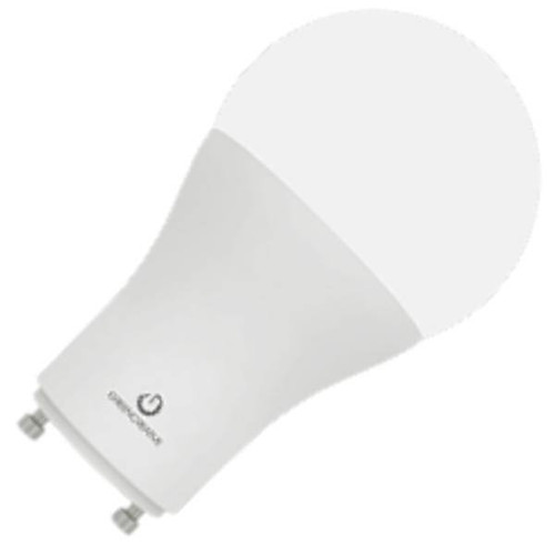 Green Creative 9W LED A19 Bulb, Dimmable, GU24, 860 lm, 120V, 4000K | 9A19DIM/940/GU24/RC | Green Creative at lightingandsupplies.com