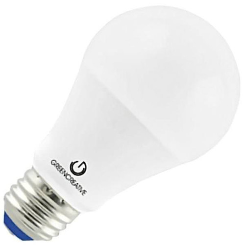 Green Creative 11W LED A19 Bulb, Dimmable, E26, 1100 lm, 120V, 2700K | 11A19DIM/927/R | Green Creative at lightingandsupplies.com