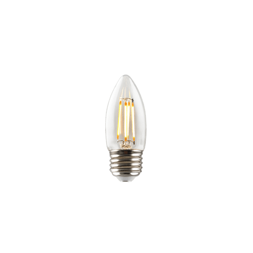 Green Creative 37065 Versa Enclosed & Wet Location Rated B11 E26 5.5W T20 Filament High CRI 92120V Dimmable Clear | 5.5FB11DIM/927/E26/RC | Green Creative at lightingandsupplies.com