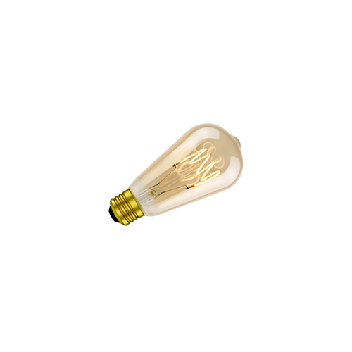 Green Creative 37093 Deco ST19 E26 4.5W Amberenclosed & Wet Location Rated 120V Dimmable | 4.5FSST19DIM/820/A | Green Creative at lightingandsupplies.com