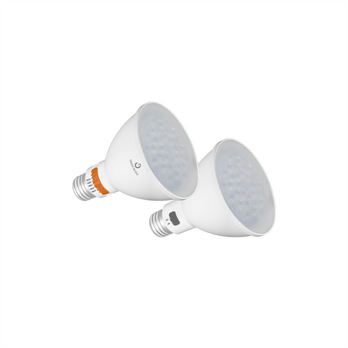 Green Creative, Adjustable PAR30 Bulb, 9 Watt, E26 Base, Selectable-CCT, Switchable Beam Angle, CRI90, 75 Watt Replacement | 9PAR30DIM/9CCTS/BAS | Green Creative at lightingandsupplies.com