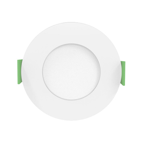 ESL Vision ESL-WFR-R4-9W-32750-WH 4" Slim LED Wafer Downlight, 9 Watt, Selectable Color Temp. (2700K/3000K/3500K/4000K/5000K), 637 Lumens, White | ESL Vision at lightingandsupplies.com