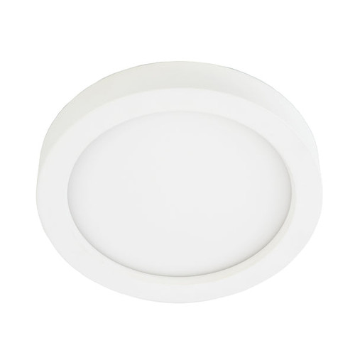 ESL Vision ESL-DDSK-R7-14W-12750-MV 7" Round Decorative LED Disk (DDSK ) - Dual Dimming Multi-Volt - 120–277 VAC - 14 Watt - Selectable CCT (2700K/3000K/3500K/4000K/5000K), White | ESL Vision at lightingandsupplies.com