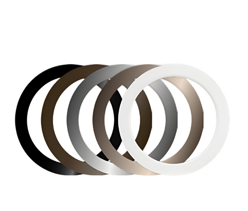 ESL Vision ESL-DDSK1-R5-TCP 5" Field Installable Round Trim Kit for Decorative LED Disk (DDSK ) - Copper | ESL Vision at lightingandsupplies.com