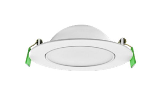 ESL Vision ESL-GBL-4-9W-12750-WH 4" Round Gimbal LED Downlight, Wattage 9W, CCT 2700-5000K Kelvin Selectable, Up to 955 Lumens, 90CRI, 120V Triac Dimmable, White Finish | ESL Vision at lightingandsupplies.com