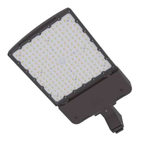 ESL Vision ESL-AL-200320W-13050-BZFUDM-T3 LED Area Light, Wattage 320W Max, Color Temperature 3000/4000/5000K, Built In Receptacle & Shorting Cap, Voltage 120-277V, Fixed Universal Direct Mount, T3 Lens, Bronze Finish | ESL Vision at lightingandsupplies.com