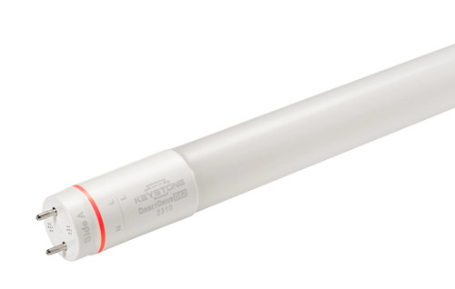 Keystone KT-LED18.5T8-48GC-840-DX2/G2-CP 18.5W LED T8 Tube, Glass Contruction, 4Ft, 4000K, Direct Drive Single Or Double Ended. Gen.2 | KT-LED18.5T8-48GC-840-DX2 /G2-CP | Keystone Technologies | Keystone Technologies at lightingandsupplies.com