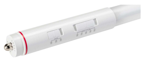 Keystone Technologies 8-ft 40W LED T8 Tube, DirectWire, 2PC, Fa8/R17d, 120-277V, CCTSelect,C | KT-LED40PST8-D48GC-8CSJ-D2 | Keystone Technologies at lightingandsupplies.com