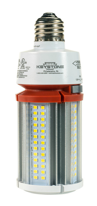 Keystone KT-LED22PSHID-E26-840-D/G4 LED HID Replacement Lamp, Power Select 22/18/12W, E26 Base, 4000K, 120-277V Input, Directdrive | KT-LED22PSHID-E26-840-D /G4 | Keystone Technologies | Keystone Technologies at lightingandsupplies.com