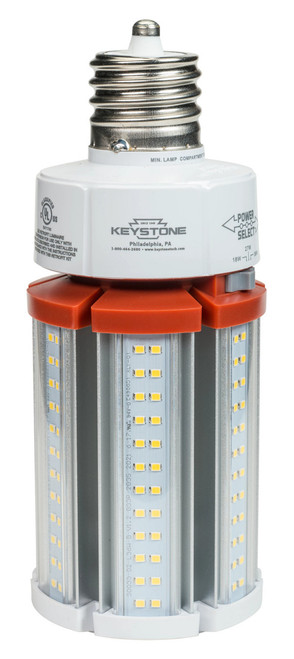 Keystone KT-LED36PSHID-EX39-830-D/G4 LED HID Replacement Lamp, Power Select 36/27/18W, EX39 Base, 3000K, 120-277V Input, Directdrive | KT-LED36PSHID-EX39-830-D /G4 | Keystone Technologies | Keystone Technologies at lightingandsupplies.com