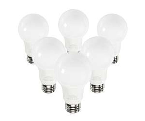 Keystone Technologies 9W LED A19 Bulb, E26, Non-Dimming, 800 lm, 120V, 2700K, Bulk | KT-LED9A19-O-827-ND /G2-6PK | Keystone Technologies at lightingandsupplies.com