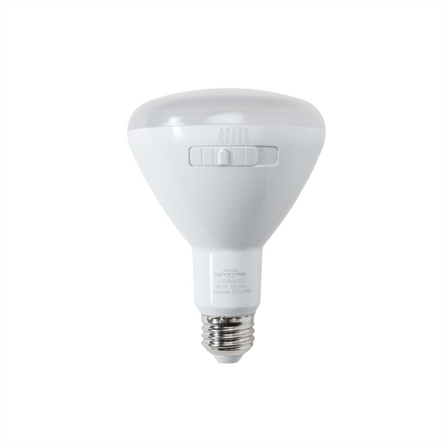 Keystone, Essential Series BR30 Bulb, 9 Watt, E26 Base, CCT-Adjustable, Phase-Dimming, 65W Equivalent | KT-LED9BR30-8CSF | Keystone Technologies | Keystone Technologies at lightingandsupplies.com