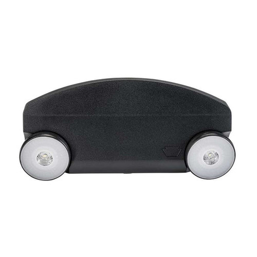 Keystone Emergency Light Thermoplastic Style 2 Black Color 6500K Dual Heads Surface Mount 120-277Vac Input Emergency Battery Backup (KT-EM-TP2-BLWL-SU) | Keystone Technologies | Keystone Technologies at lightingandsupplies.com