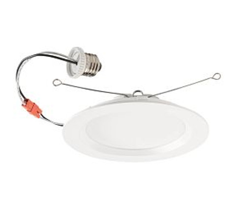 Keystone 6 Inch LED Regressed Smooth Wafer Downlight Retrofit Power/Color Select 15W/13W/11W 2700K/3000K/3500K/4000K/5000K Triac Quick Disconnect E26 Base (KT-LED15PSWD-6B-9CSF-DIM) | Keystone Technologies | Keystone Technologies at lightingandsupplies.com