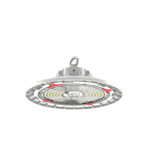 Keystone Power/CCT Selectable Round LED High Bay 100W/70W/50W 3000K/4000K/5000K 90 Degree Lens 11-Inch Diameter 120-277V 0-10V Dimming White (KT-RHLED100PS-11C-8CSB-VDIM-W /G2) | Keystone Technologies | Keystone Technologies at lightingandsupplies.com