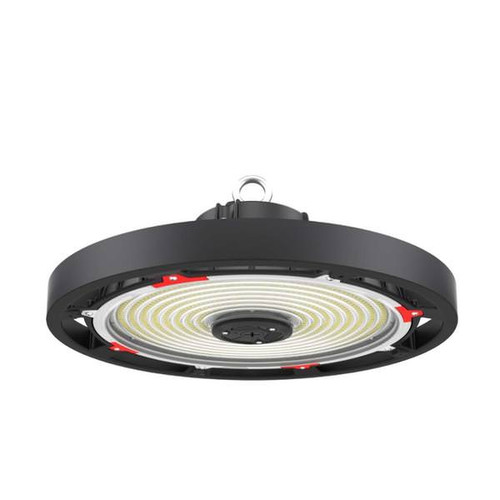 Keystone LED High Bay Fixture (15635)
14" - 100/150/200 watt - 277/480 volt - 3,000K/4,000K/5,000K - CCT Selectable - Black - Round - XFit - Dimmable | KT-RHLED200PSHV-14C-8CSB-VDIM-P | Keystone Technologies | Keystone Technologies at lightingandsupplies.com