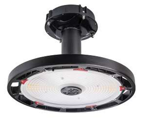 Keystone Technologies 240/320/400W Round High Bay, 120V-277V, CCT Select, Black, TAA | KT-RHLED400PS-18C-8CSD-VDIM-P /TAA | Keystone Technologies at lightingandsupplies.com