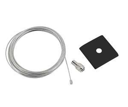 Keystone Technologies 2-in Canopy Cover, Square, Non-Feed, Masonry Mount, Black | KT-LALED-2SC-3-NF-KIT-B | Keystone Technologies at lightingandsupplies.com