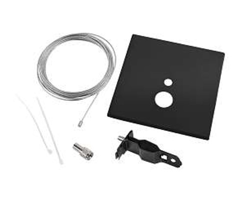 Keystone Technologies 5-in Canopy Cover, Square, Non-Feed, T-Bar Mount, Black | KT-LALED-5SC-2-NF-KIT-B | Keystone Technologies at lightingandsupplies.com