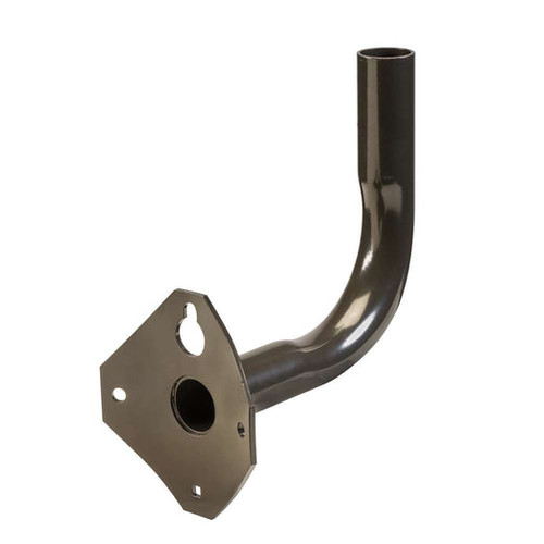 Keystone Right Angle Bracket 11 Inch Bronze For Wood Pole Mounting Compatible With 2 3/8 Inch Slipfitter Mounts (KT-WPM-RA-11) | Keystone Technologies | Keystone Technologies at lightingandsupplies.com