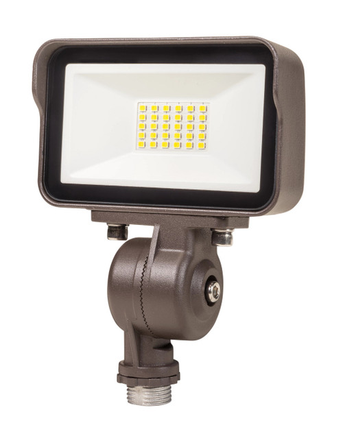 Keystone KT-FLED15-R3A-KM-850 15W 5000K Contractor Prime LED Floodlight. Rectangular Series 3. 120/277V Input. Wide Beam Spread. Knuckle Mount. Dimmable | Keystone Technologies | Keystone Technologies at lightingandsupplies.com
