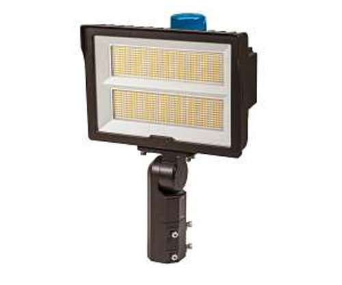 Keystone Technologies 210/290W LED Flood Light w/ PC, 7Hx6V, 120V-277V, CCT Select, Bronze | KT-FLED290PS-R2B-UNV-8CSB-VDIM | Keystone Technologies at lightingandsupplies.com