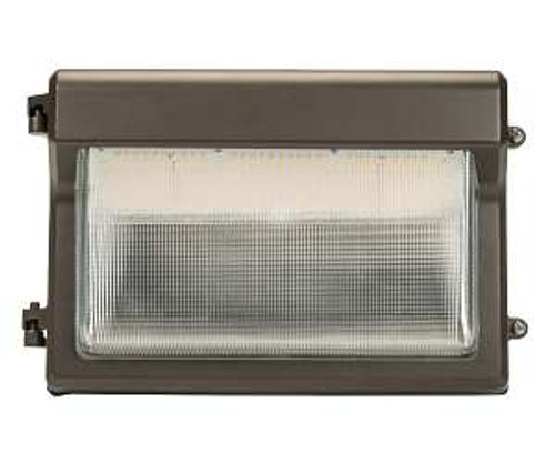 Keystone Technologies 55/70/80W Slim Wall Pack w/ PC, Open, 120V-277V, CCT Select, BRZ, TAA | KT-WPLED80PS-M4-8CSB-VDIM /TAA | Keystone Technologies at lightingandsupplies.com