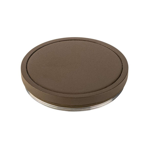 Keystone Screw-On Blocking Cap Bronze For Use On 4 Inch Sentinel Wall Mount Cylinder Fixtures (KT-CYLED-CAP-4A) | Keystone Technologies | Keystone Technologies at lightingandsupplies.com