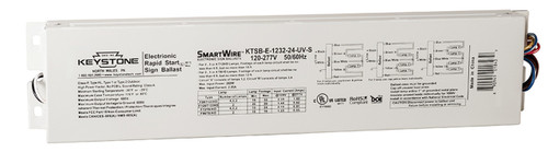2-4 Lamps, 12-32 Feet | KTSB-E-1232-24-UV-S-IP | Keystone Technologies | Keystone Technologies at lightingandsupplies.com