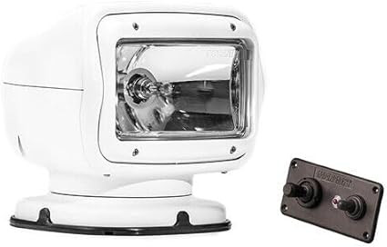 Golight 2020GT GT Halogen 12 Volt (White) Permanent Hard Wired Dash Mount Remote