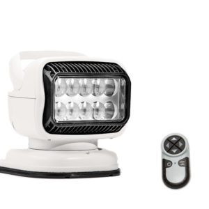 Golight 79004GT GT LED 12 Volt (White) Portable Light-Perm.Shoe Handheld Wireless Remote