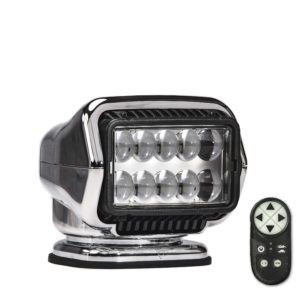 Golight 30065ST Stryker ST LED 12 Volt (Chrome) Portable / Magnetic Base Wireless Handheld Remote