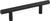154SSMB - 96mm Center-to-Center Bar Pull Matte Black Stainless Steel - Elements
