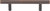 156DBB - 96mm Center-to-Center Bar Pull Dark Brushed Bronze - Elements
