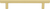 176BG-10 - 5" Centers Cabinet Bar Pull 10-Pack Brushed Gold - Elements