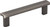 183-96BNBDL - 3-3/4 Inch Center to Center Park Pull Brushed Pewter - Elements