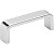 193-3PC - 3 Inch Center to Center Polished Chrome Square Asher Cabinet Pull - Elements