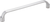 239-160BC - Cabinet Pull Handle 6-13/16 Inch Brushed Chrome - Elements