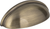 2981AB - 3 Inch Center to Center Cup Pull Brushed Antique Brass - Elements