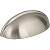 2981BNBDL - 3 Inch Center to Center Florence Cup Pull Brushed Pewter - Elements