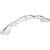 3308DACM - 3in Center to Center Gatsby Zinc Cabinet Pull Gun Metal Finish - Elements