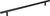 368MB - Naples 14-1/2 Inch Steel Cabinet Pull 288mm CC Matte Black - Elements