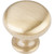 3910-AB - 1-3/16 Inch Diameter Madison Mushroom Cabinet Knob Antique Brass - Elements