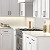 449-160BNBDL - 160mm Center-to-Center Brushed Pewter Square Hadly Cabinet Pull - Elements