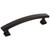 449-96MB - 96mm Center-to-Center Hadly Arch Bar Cabinet Pull Matte Black - Elements